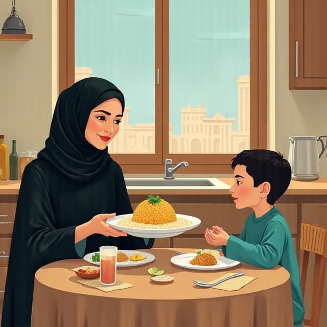 Fatima bint Hamad Al Mansoori, Parent in United Arab Emirates