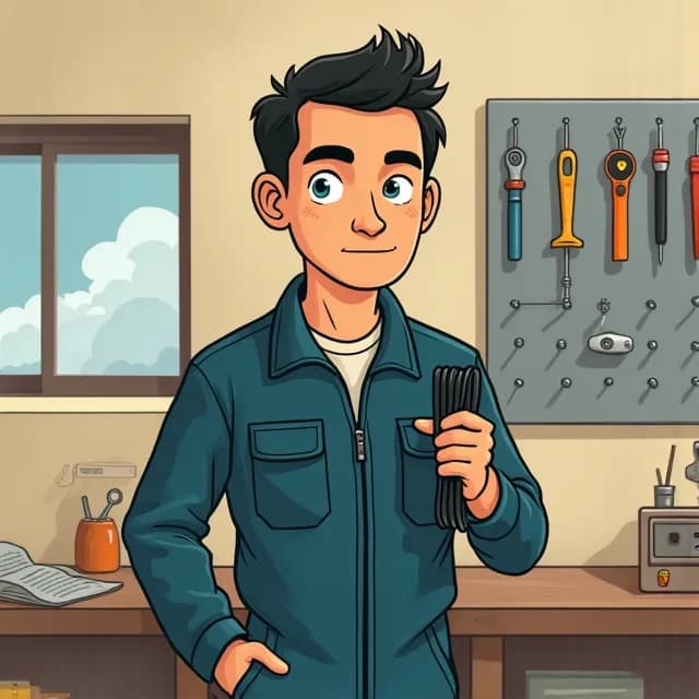 Diego Suárez, Electrician in Argentina