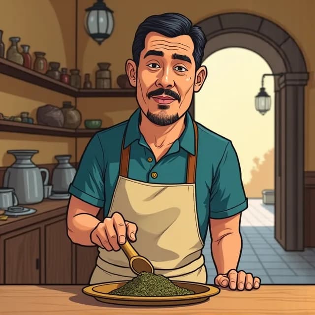 Ramiro Tolaba, Shop owner in Argentina