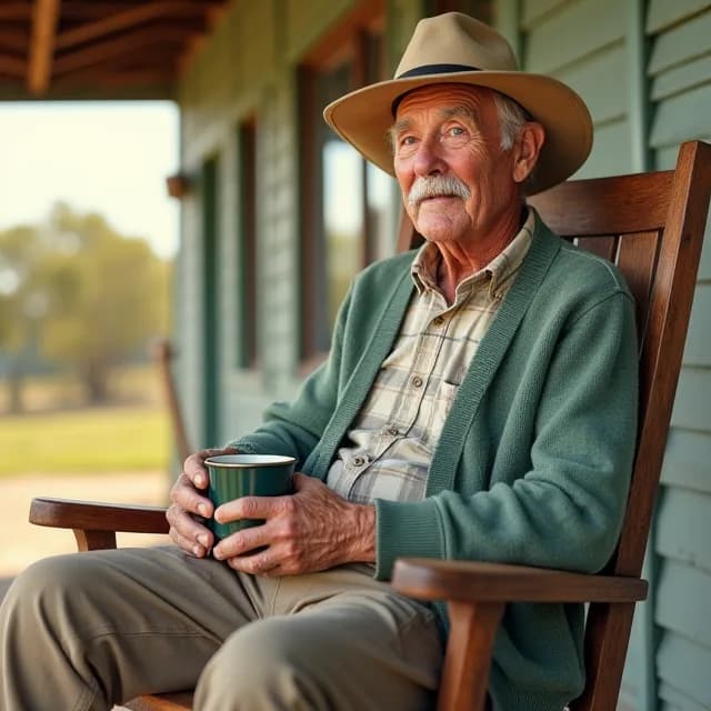 Wally Anderson, Retiree in Australia