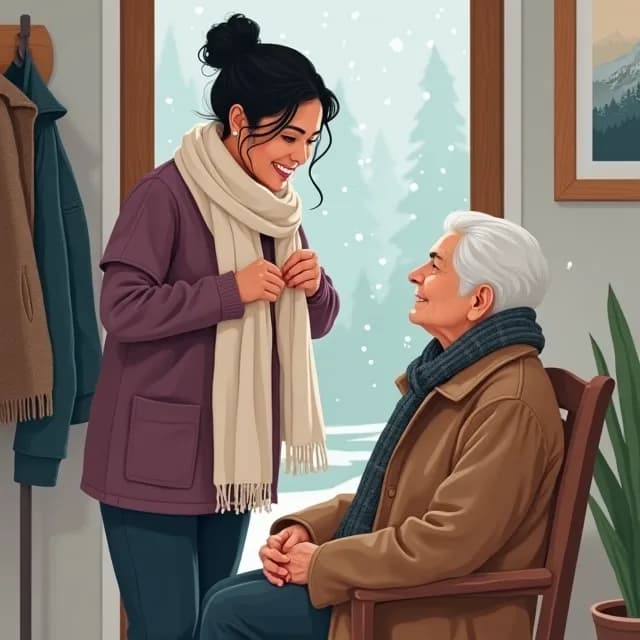 Maria Santos, Caregiver in Canada