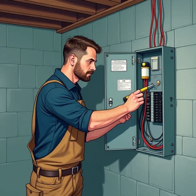 Dylan Lavoie, Electrician in Canada