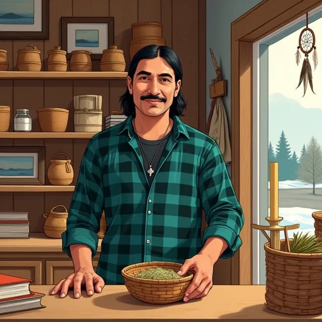 Daniel Bear, Shop owner in Canada