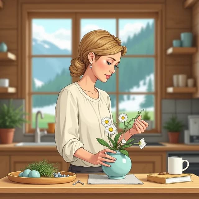 Annika Brunner, Homemaker in Switzerland