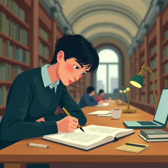 Lukas Müller, Student in Switzerland