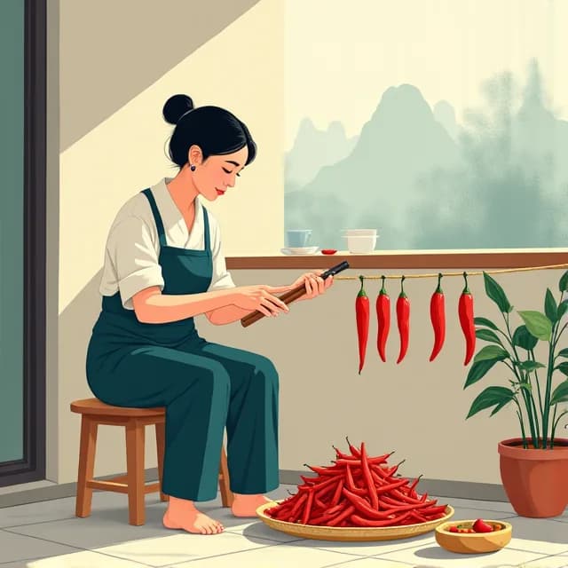 Mei-ling Wang, Homemaker in China