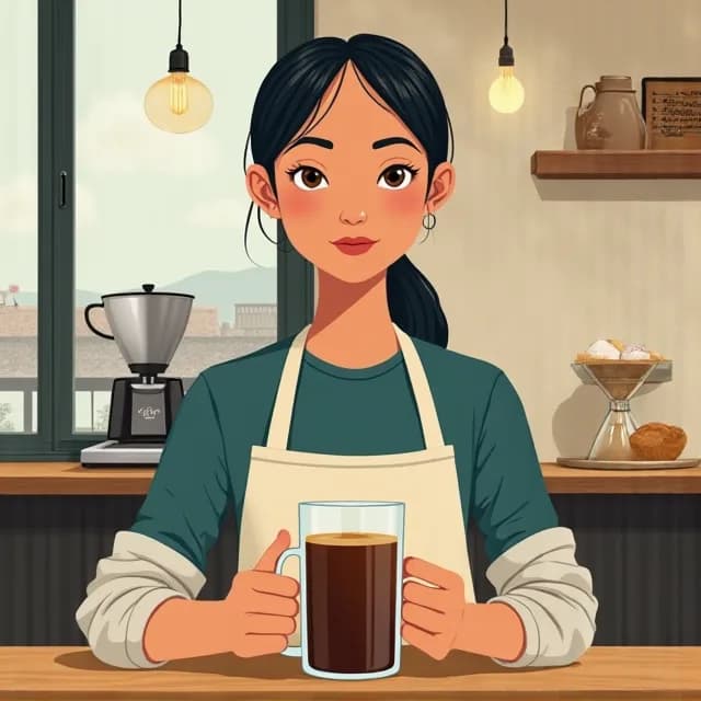 Manuela Botero, Café owner in Colombia