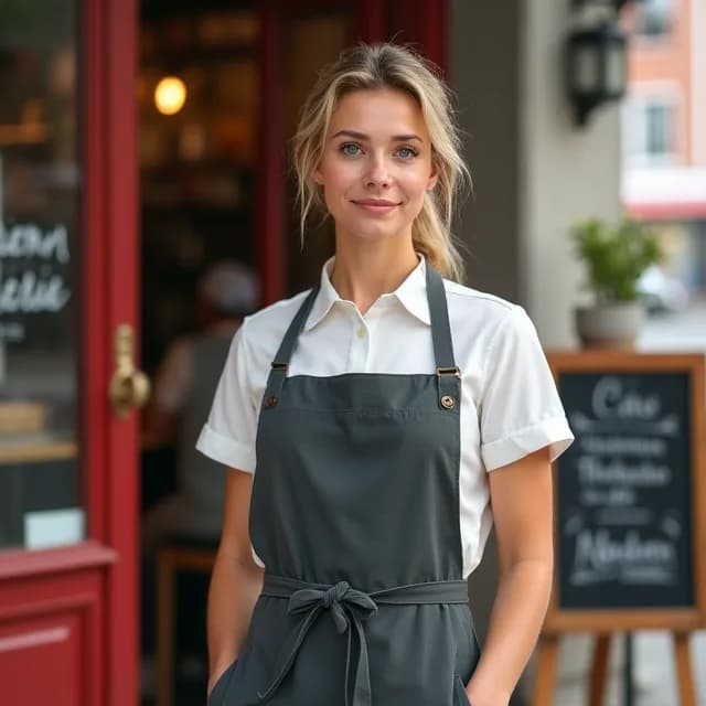 Anna Lehmann, Café owner in Germany