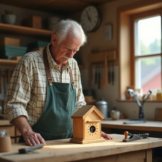 Helmut Vogel, Retiree in Germany
