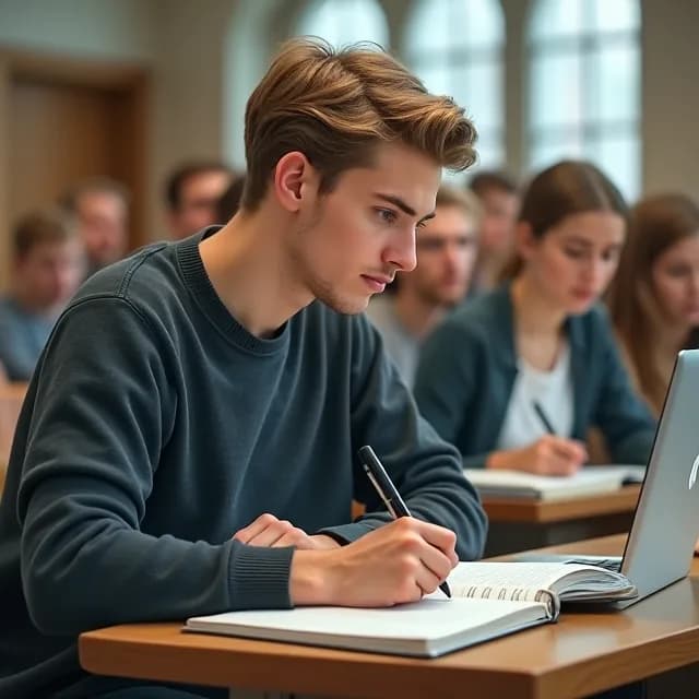 Lukas Schmitt, Student in Germany