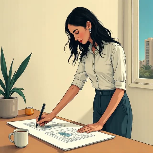 Nour El-Din, Designer in Egypt