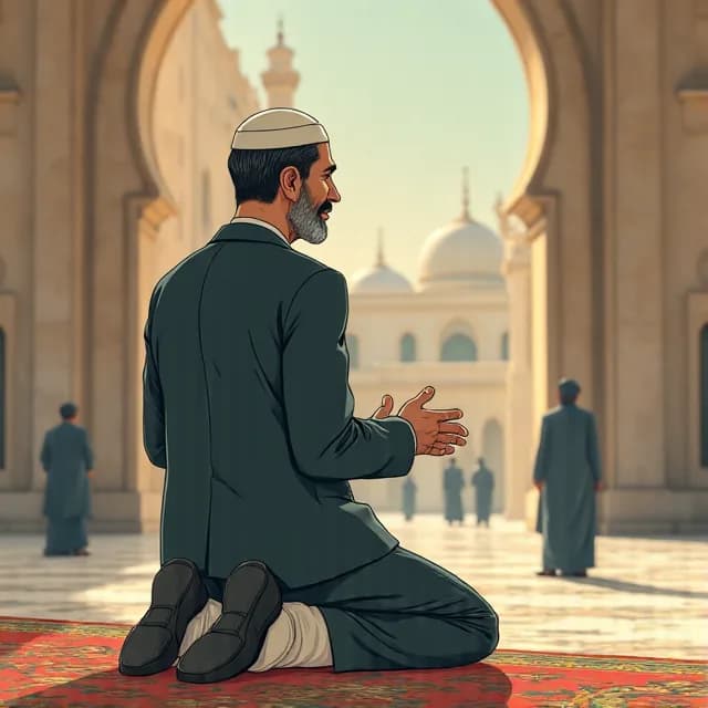 Sheikh Ahmed Abdelfattah, Retiree in Egypt