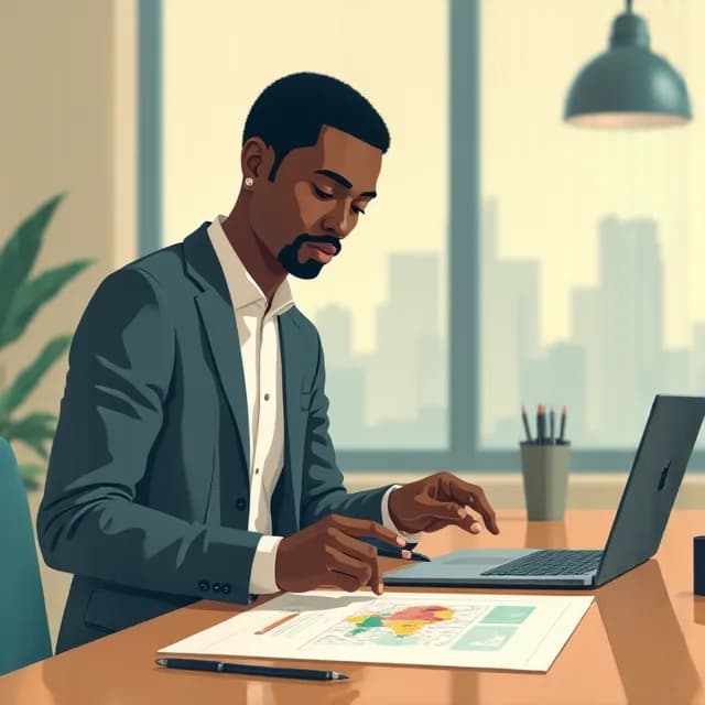 Dawit Solomon, Agency owner in Ethiopia