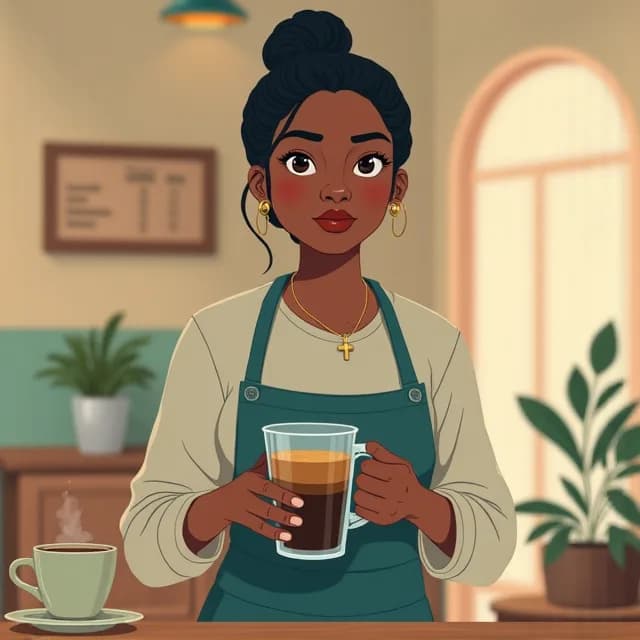 Hawi Boresa, Café owner in Ethiopia