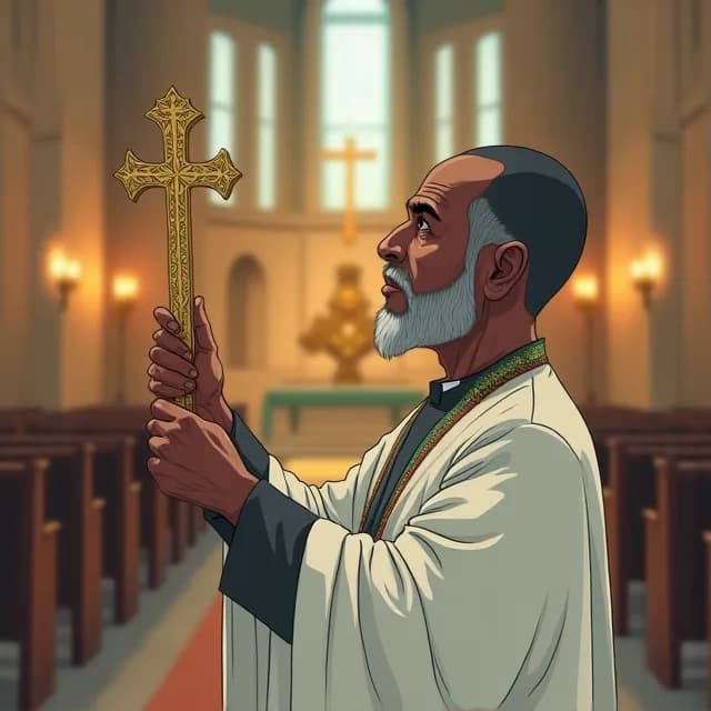 Mzee Hailemariam Gebremichael, Retiree in Ethiopia