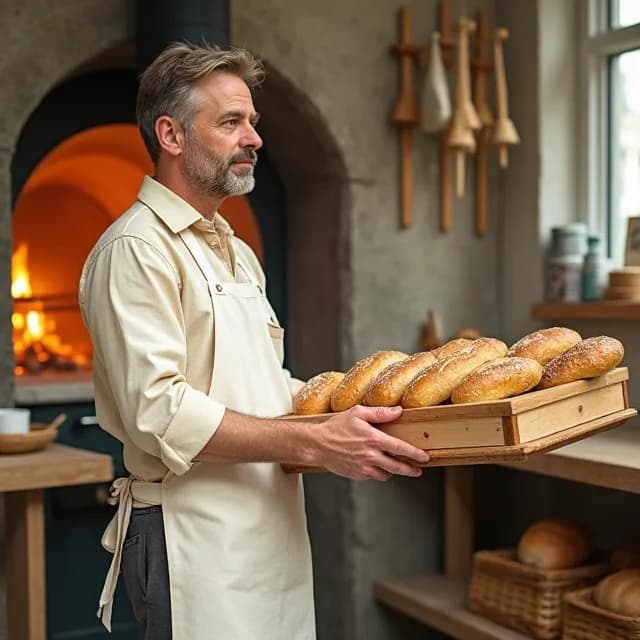 Pierre Rousseau, Shop owner in France
