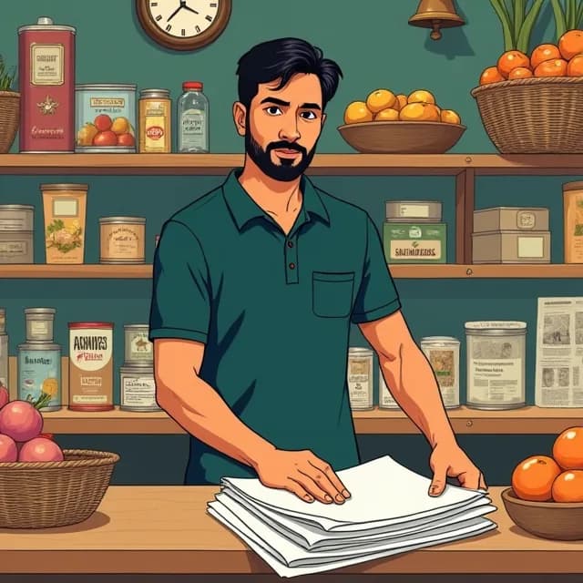 Henry Kapoor, Shop owner in United Kingdom