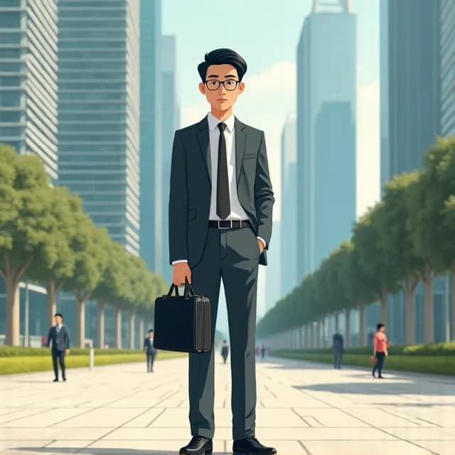 Adi Setiawan, Job seeker in Indonesia