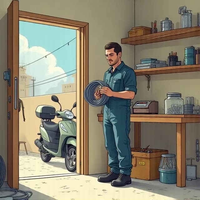 Eli Amar, Electrician in Israel