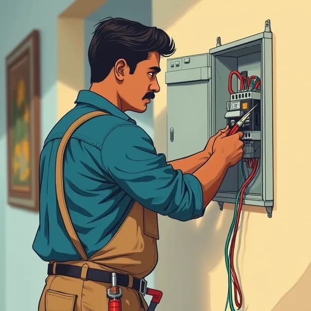 Srikanth Reddy, Electrician in India