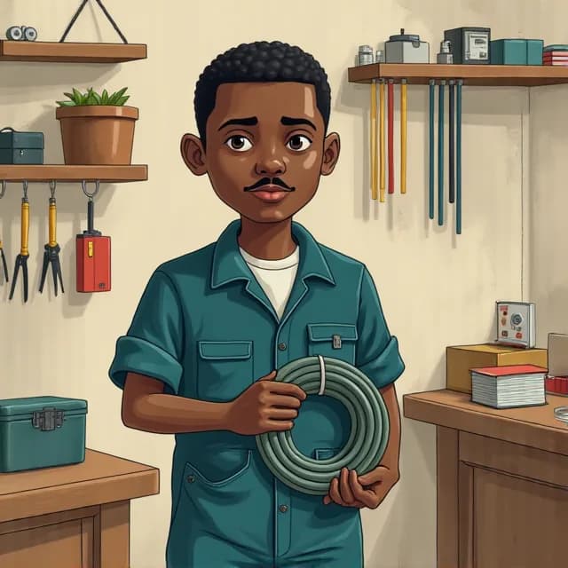 Onyango Adoyo, Electrician in Kenya