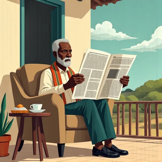 Mzee Cheruiyot Kiprop, Retiree in Kenya