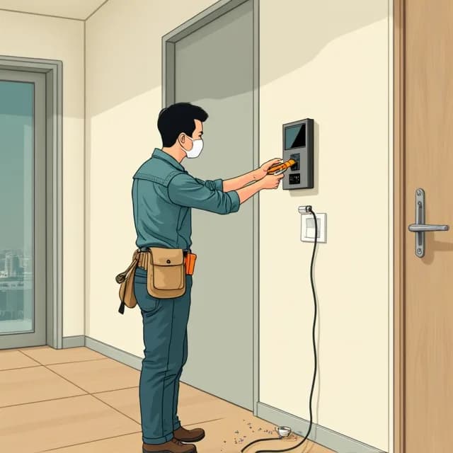 Sung-jin Han, Electrician in South Korea