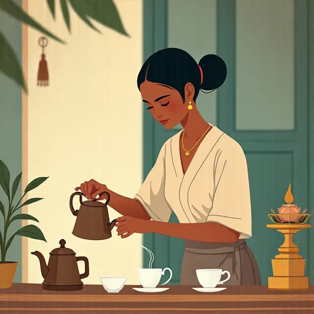 Dilini Silva, Café owner in Sri Lanka