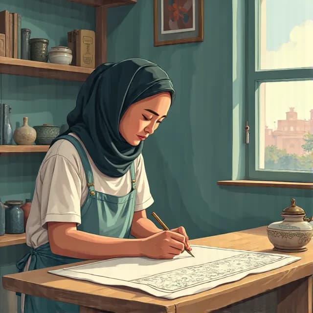 Nurul Huda binti Ramli, Creative in Malaysia