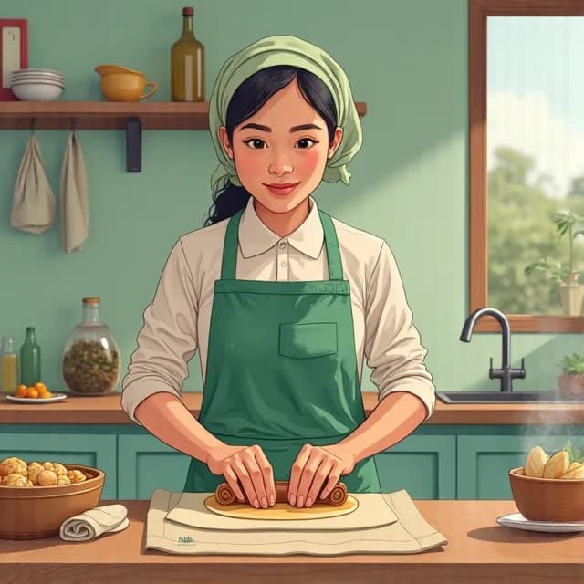 Mak Cik Norliza binti Othman, Homemaker in Malaysia
