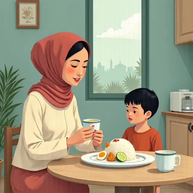 Siti Aishah binti Hashim, Parent in Malaysia