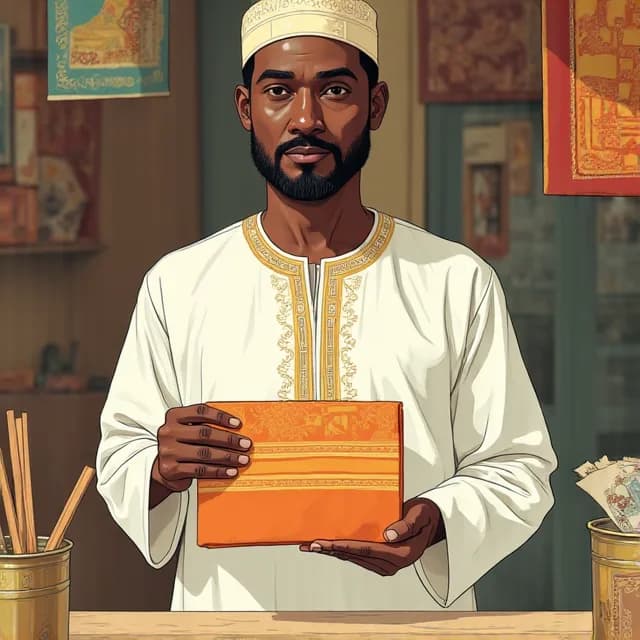 Aliyu Bashir, Shop owner in Nigeria