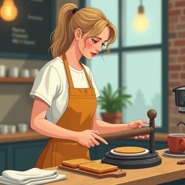 Lotte van den Berg, Café owner in Netherlands