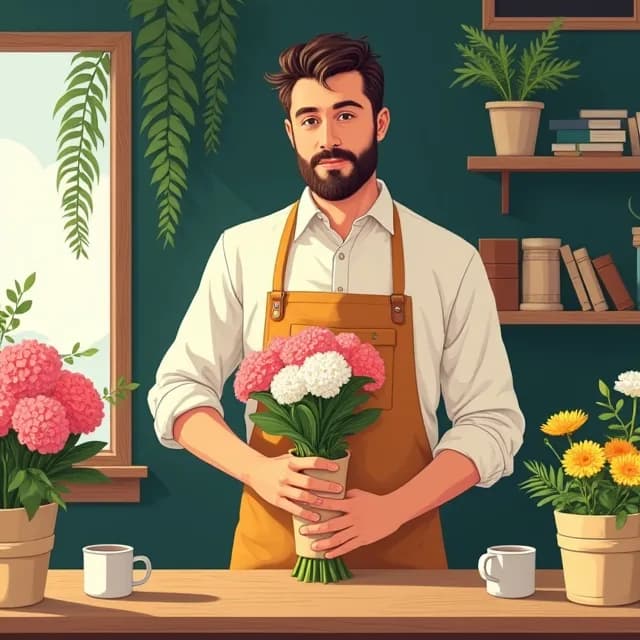 Daniel Lockwood, Shop owner in New Zealand