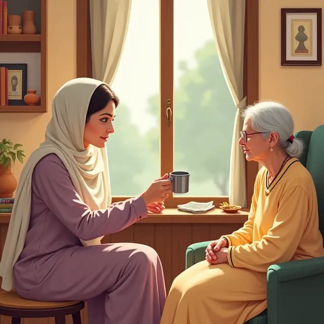 Fatima Bibi, Caregiver in Pakistan