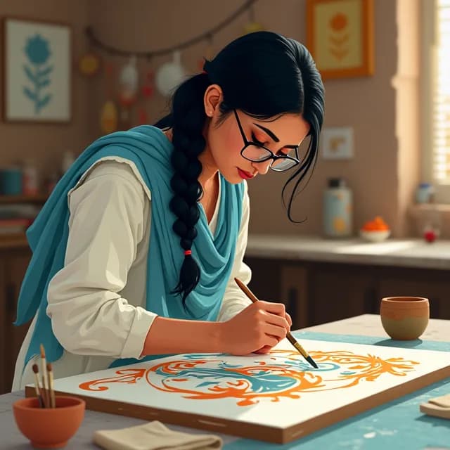 Ayesha Soomro, Creative in Pakistan