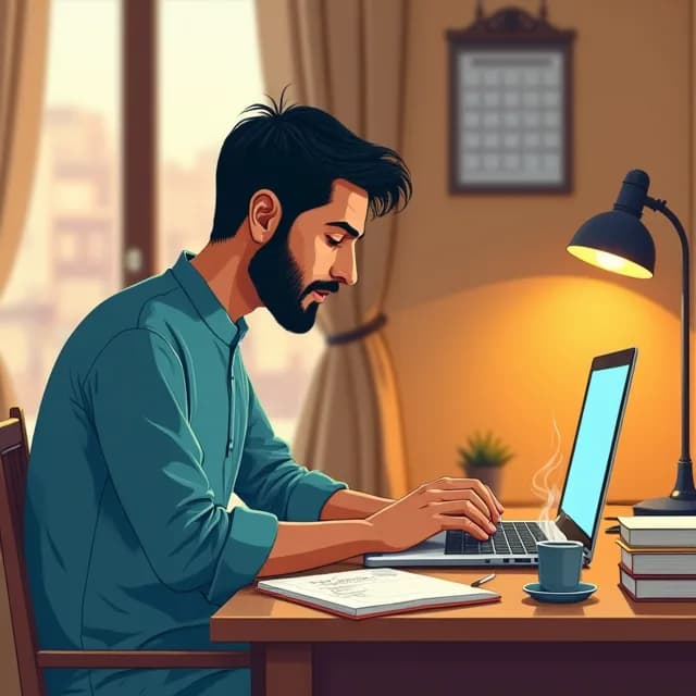 Hamza Sheikh, Job seeker in Pakistan