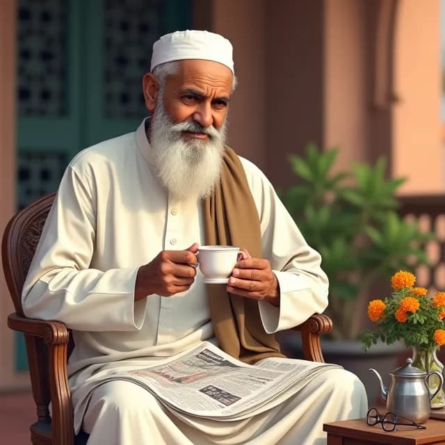 Muhammad Aslam Khan, Retiree in Pakistan