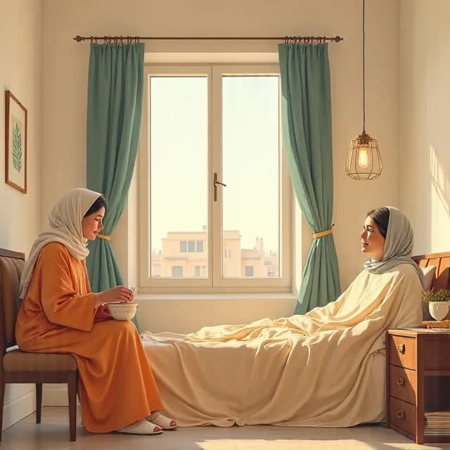 Maryam bint Abdullah Al Ghamdi, Caregiver in Saudi Arabia