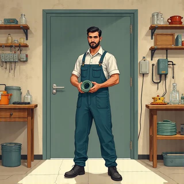 Bandar bin Nasser Al Shahrani, Electrician in Saudi Arabia