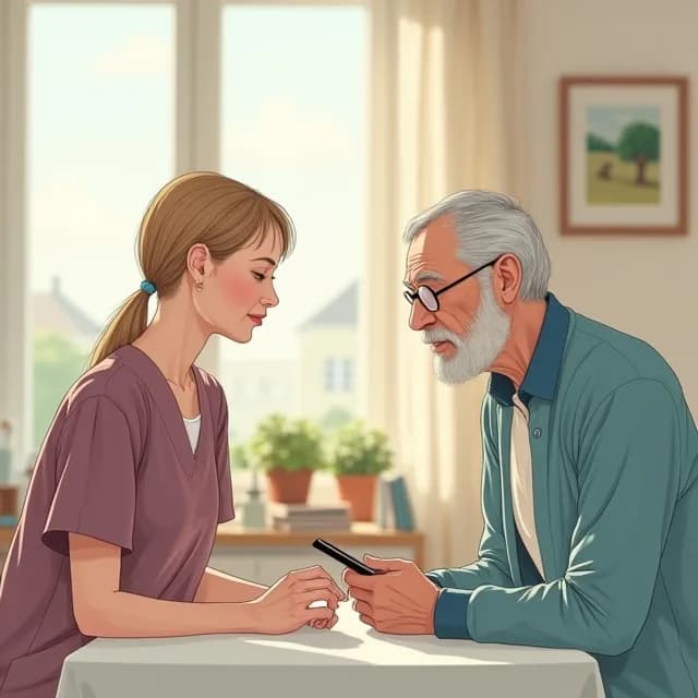Annika Lundgren, Caregiver in Sweden