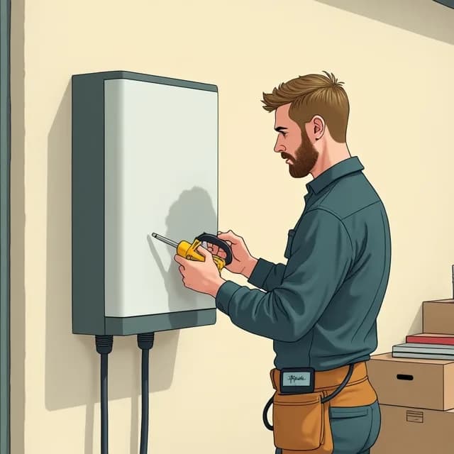 Henrik Forsberg, Electrician in Sweden