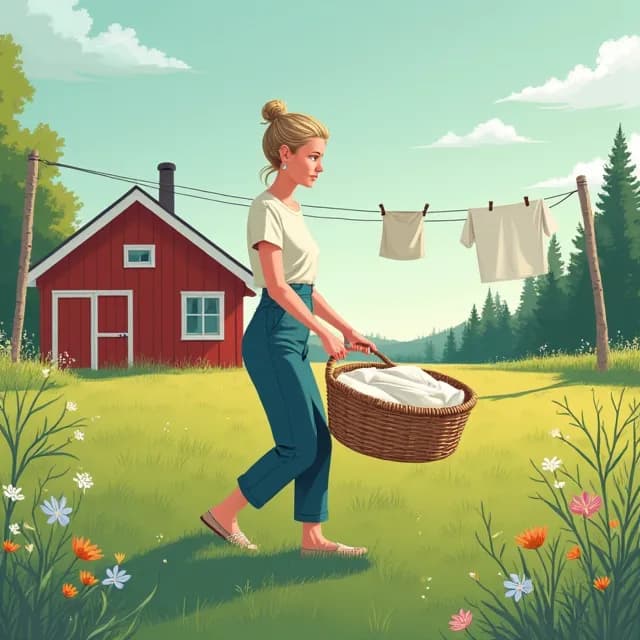 Karin Bergman, Homemaker in Sweden