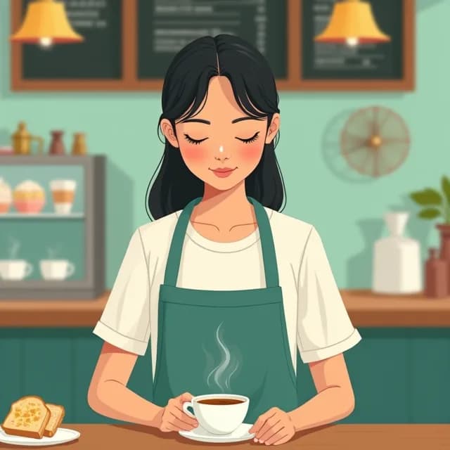 Quek Hui Min, Café owner in Singapore