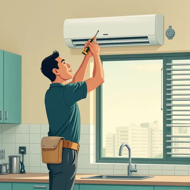 Chong Wee Liang, Electrician in Singapore