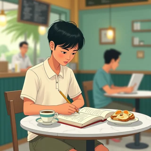 Lim Wei Jie, Student in Singapore