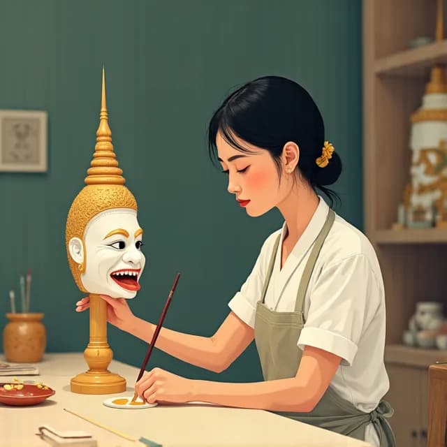 Pranee Thongdee, Creative in Thailand