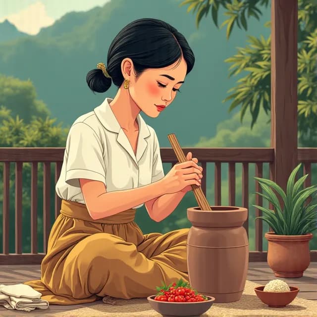 Malee Khamphan, Homemaker in Thailand