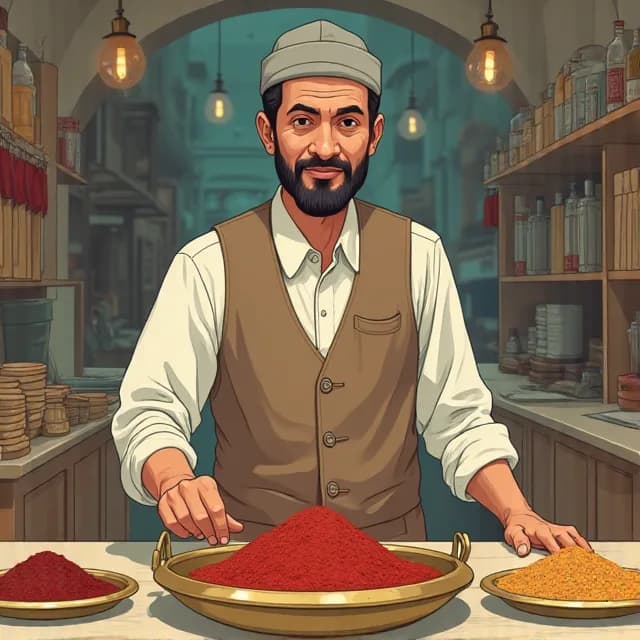 Ahmet Yıldız, Shop owner in Turkey