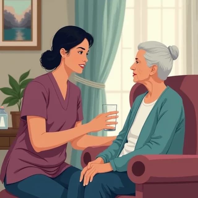 Rosa Mendoza, Caregiver in United States